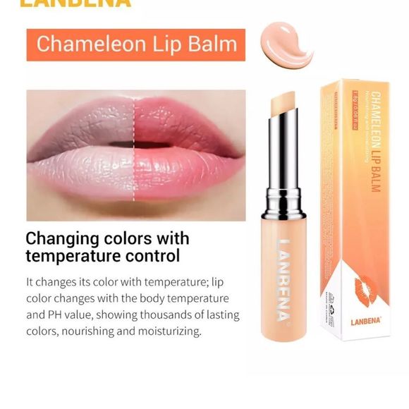 LANBENA Chameleon Lip Balm Nourishing Moisturizing Reduce - Picture 2 of 3